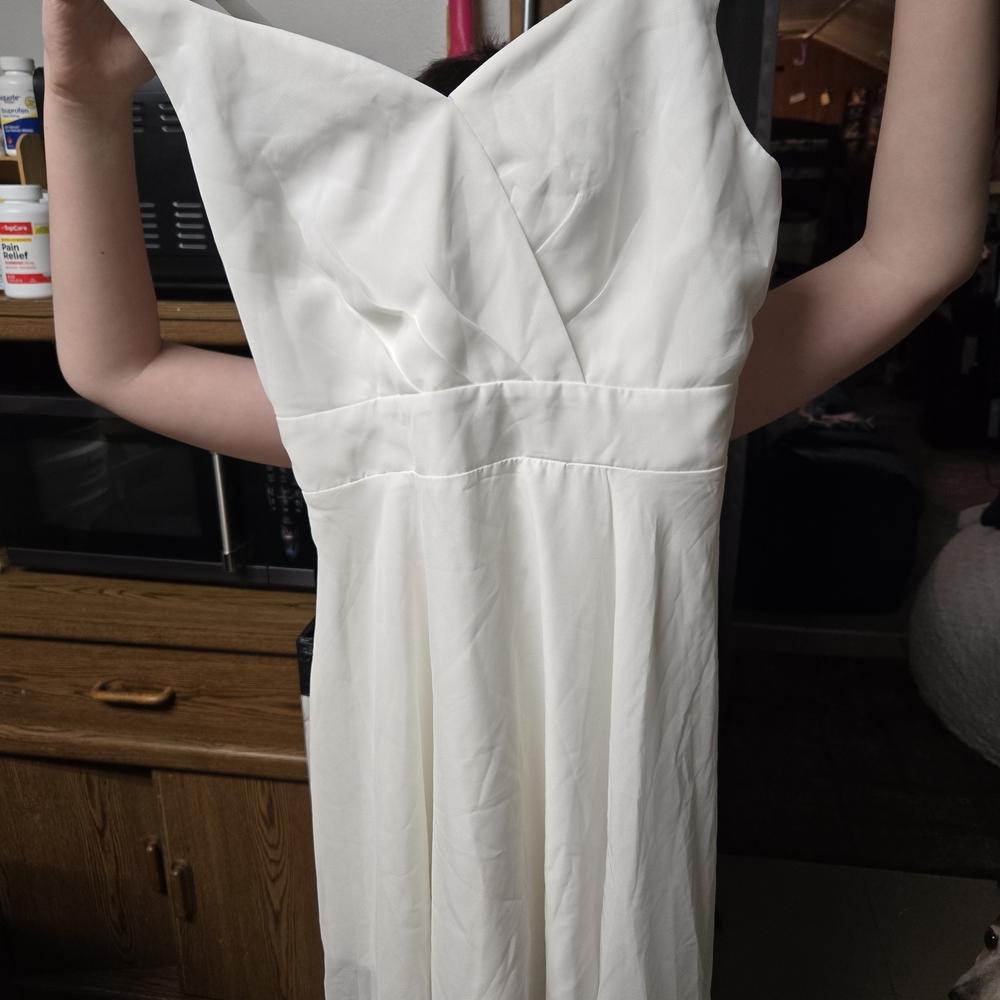 Dressever White Cocktail Dress